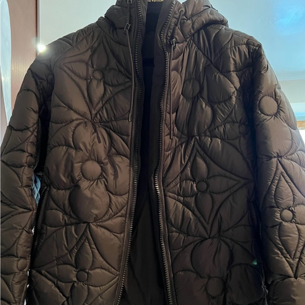 Louis Vuitton Quilted Reversible Monogram Puffer Jacket